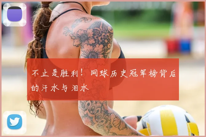 不止是胜利！网球历史冠军榜背后的汗水与泪水
